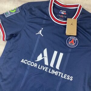 Jordan PSG Messi #30 Jersey 2021-22 Men Large NWT Paris Saint Germain Argentina